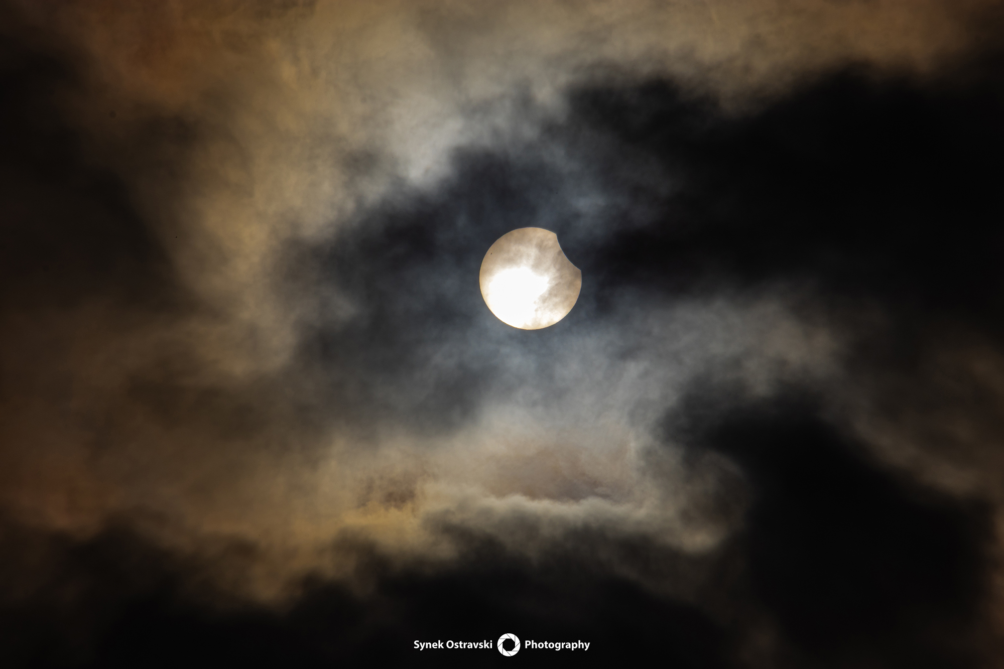 Částečné zatmění Slunce v Ostravě, 29.3.2025