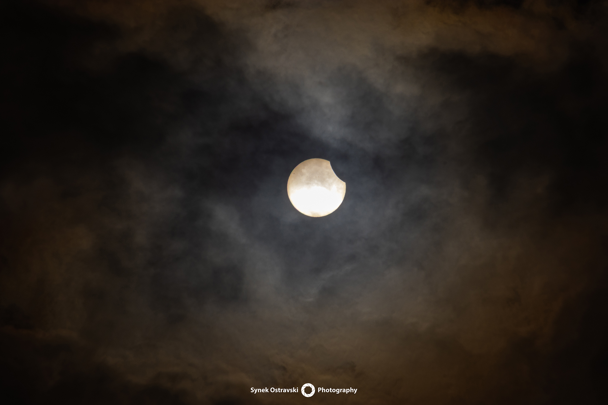 Částečné zatmění Slunce v Ostravě, 29.3.2025