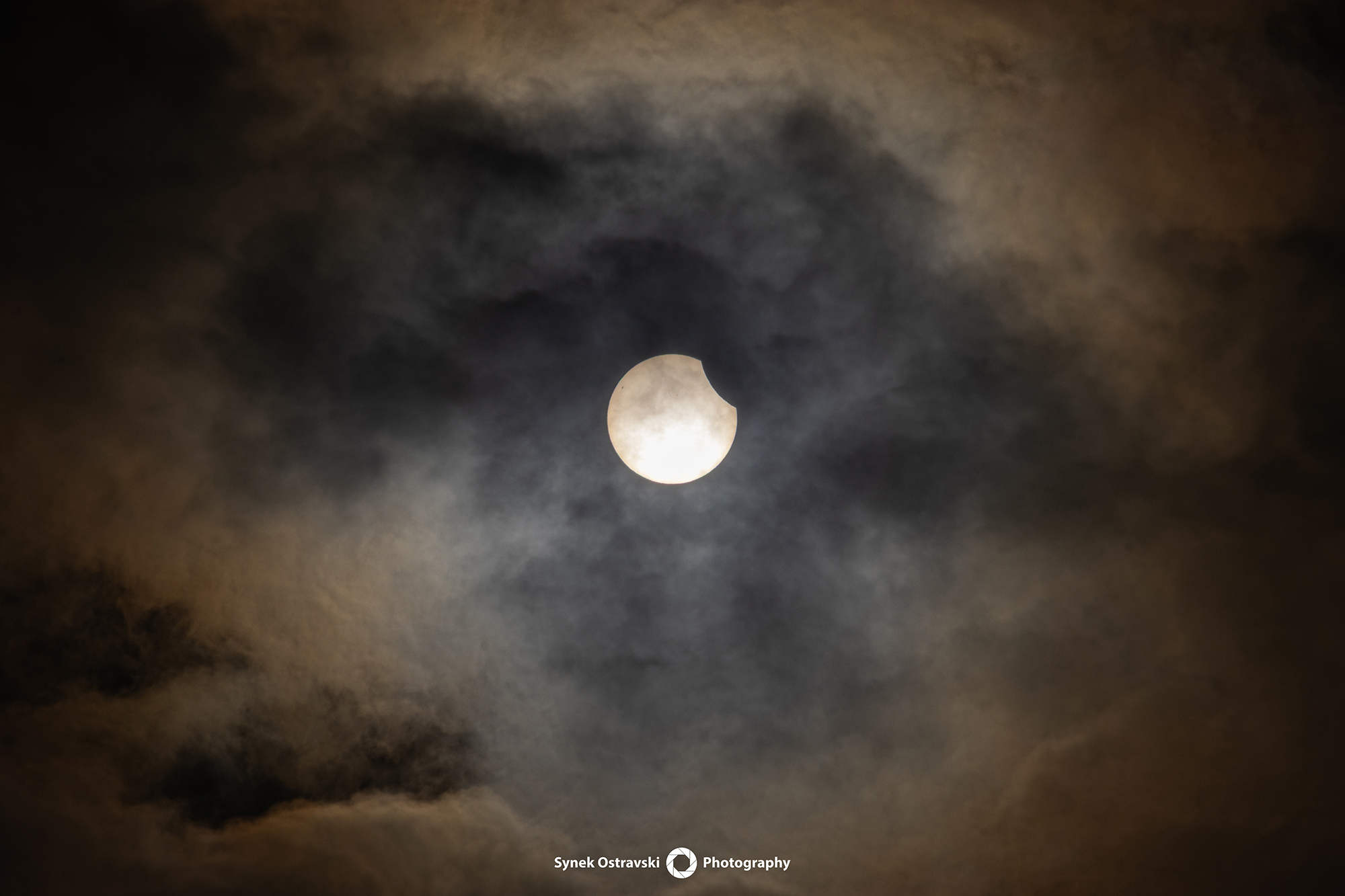 Částečné zatmění Slunce v Ostravě, 29.3.2025