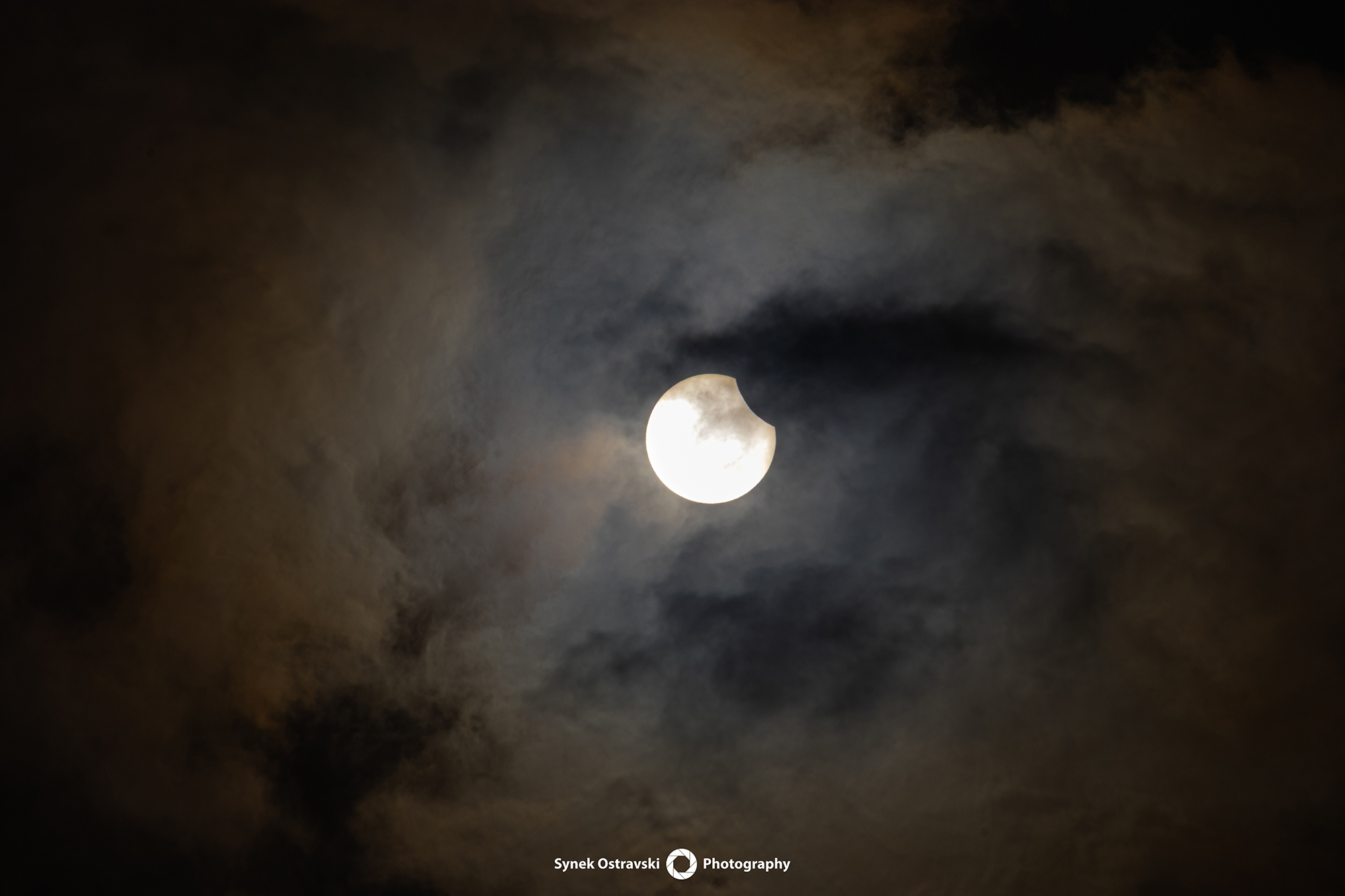 Částečné zatmění Slunce v Ostravě, 29.3.2025